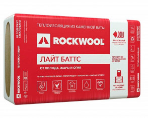 Утеплитель Rockwool Лайт Баттс 100х600х1000 мм 3 кв.м